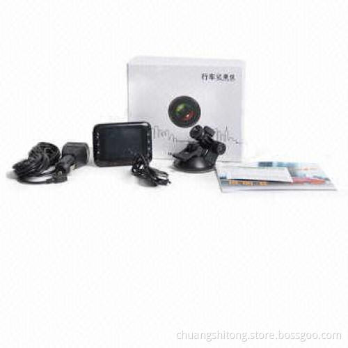 High contraction automobile data car video recorder, microphone loop recording